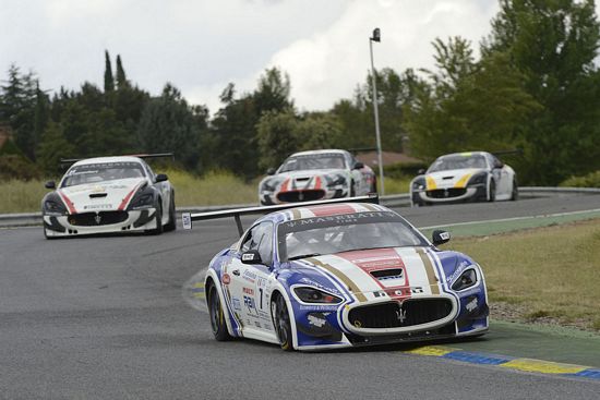 Vittorie per Romagnoli e Sernagiotto nel primo round del Trofeo Maserati 
