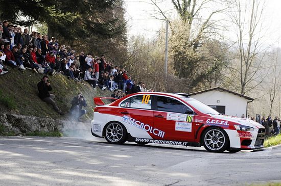 Massimiliano Rendina e Rally Project sendi in classifica nel campionato Italiano