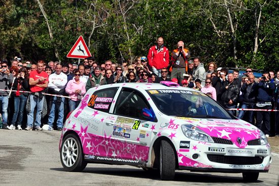 Barbara Lencioni, Alessandra Benedetti, Clio R3 Rally Elba