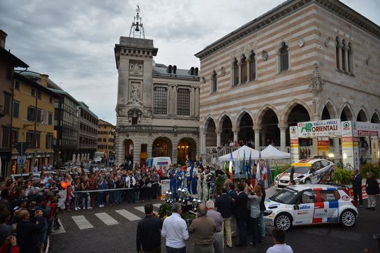 Paolo Porro e Paolo Cargnelutti su Ford Focus Wrc primi al Rally del Friuli
