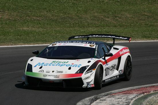 Giorgio Sanna Davide Stancheris  Gt gran turismo Lamborghini team Imperiale