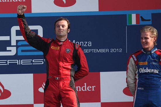 Gp2 Monza Scuderia Coloni Dallara Luca Filippi