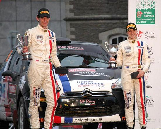 Il Wales Rally Gb chiude la stagione sportiva 2012 di Molly Taylor 
