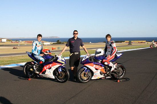 Ottimi test per Luca Marconi e Fabio  Menghi a Phillip Island