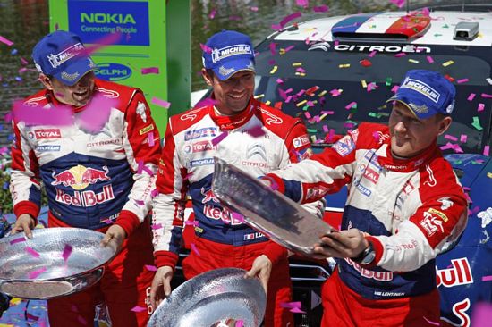 Doppietta Citroen al Rally del Messico con Sébastien Loeb e Mikko Hirvonen