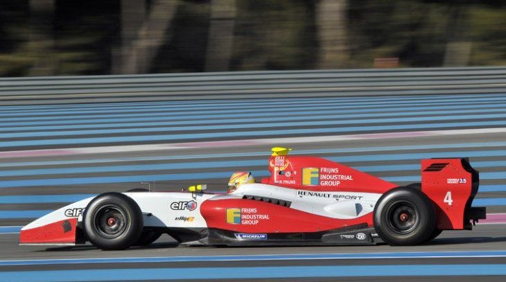 Test Formula Renault Paul Ricard: Robin Frijns sempre più veloce