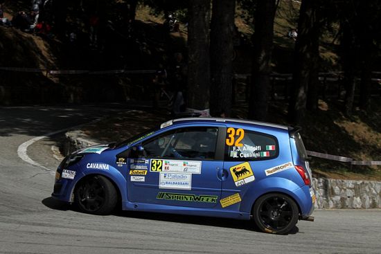 Trofeo Twingo R2 Gordini Andrea Carella ed Ilaria Riolfo vincono il Rally del Ciocco