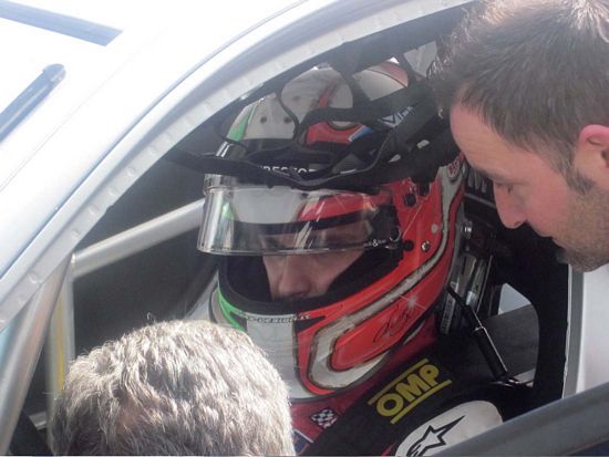 Primo test per Liuzzi a Magione con la Mercedes Caal Racing