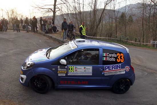 Successo  della Power car team al Rally del Ciocco con Carella