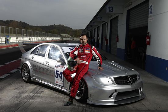 Vitantonio Liuzzi, ex Formula 1 nel campionato Superstars con la Mercedes C 63 AMG