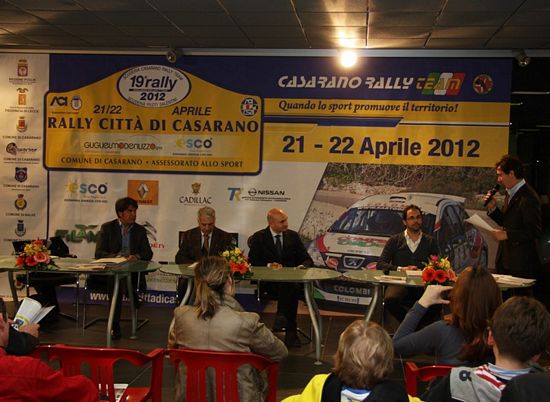 Presentato ufficialmente il Rally di Casarano