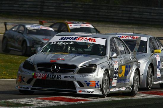 Max Mugelli, superstars Monza, Mercedes c63 amg
