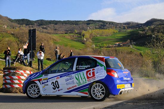 Marco Asnaghi e Maurizio Castelli 9. al Rally delle Valli Piacentine