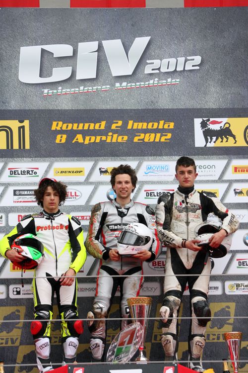 Imola 125 GP podium