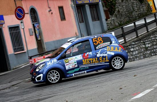  New driver racing  al Rally del Bellunese con Luigi Paracchini e Michele Sassano 