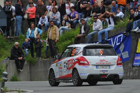  BRC RACING TEAM  al Rally del Salento con la Suzuki Swift alimentata a GPL   