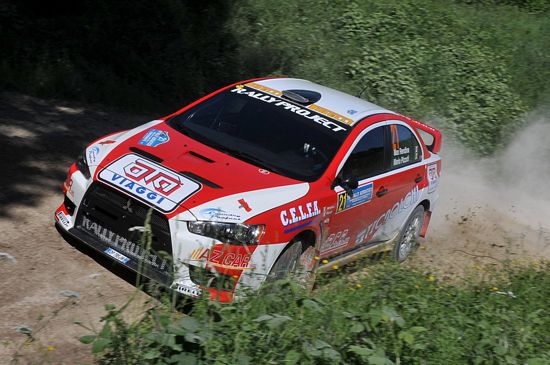 Allungo in classifica di Max Rendina al Rally di Gubbio-San Crispino