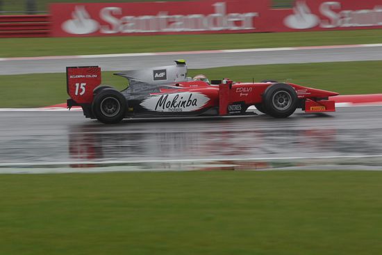 GP2 Silverstone Fabio Onidi Scuderia Coloni