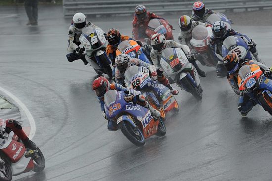 MotoGP Moto3 - Al Sachsering il Team Italia FMI fa esperienza sul bagnato