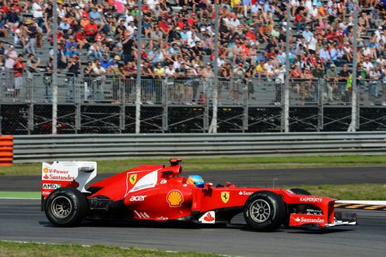 Formula 1 Gran Premio Italia Monza Fernando Alonso Ferrari