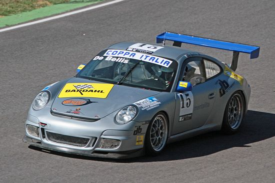 Coppa Italia e  targa Tricolore Porsche nel 2013 della DB Motorsport