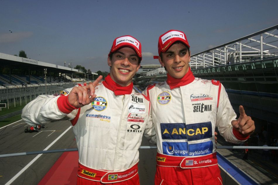Nicolas Costa (Euronova) e Santiago Urrutia (BVM) - Campioni in Formula ACI-CSAI Abarth