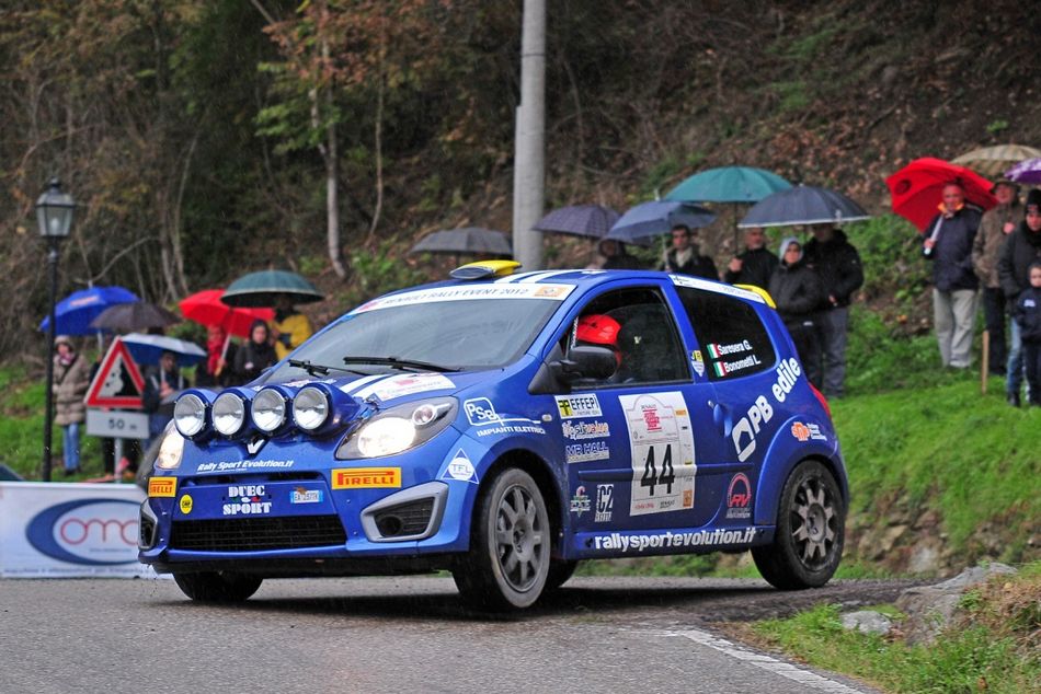Gianluca Saresera Luca Bonometti Rally Sport Evolution Twingo