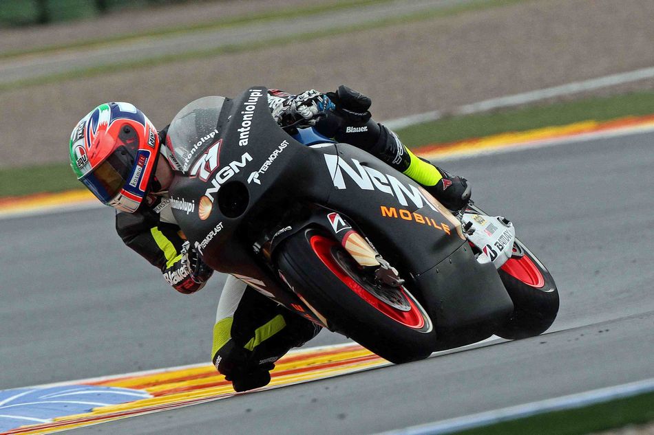 NGM Mobile Forward Racing - MotoGP Valencia Test Claudio Corti