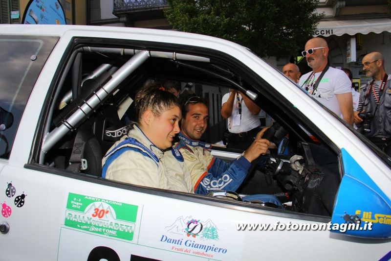 Luca Panzani e Sara Baldacci Rover MG 