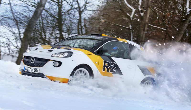 Opel ADAM nel Rally Internazionale