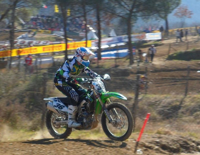 Campionato Italiano Mx - Montevarchi Matteo Bonini 2° posto, vincitore 2a manche