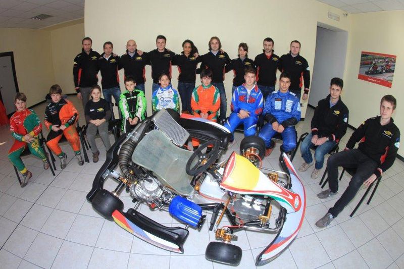 Filippo Berto comincia con la Champion Kart