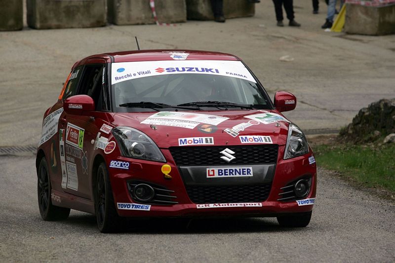 Suzuki Rally Cup, al Rally del Ciocco Alessandro Uliana  Masina Palitta