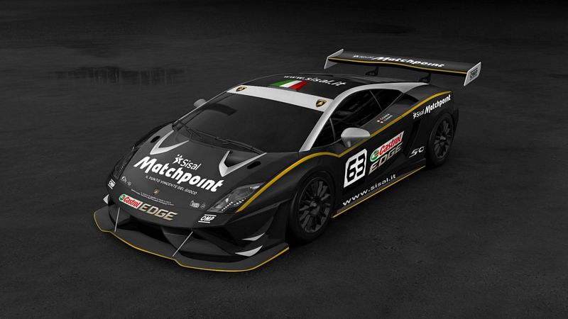 Team Imperiale Racing Lamborghini Gallardo FL2 GT3  Giorgio Sanna Giacomo Barri 