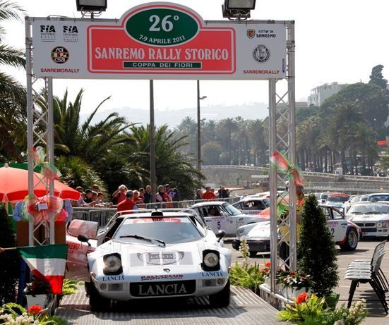 Rally storico Sanremo Lancia Stratos