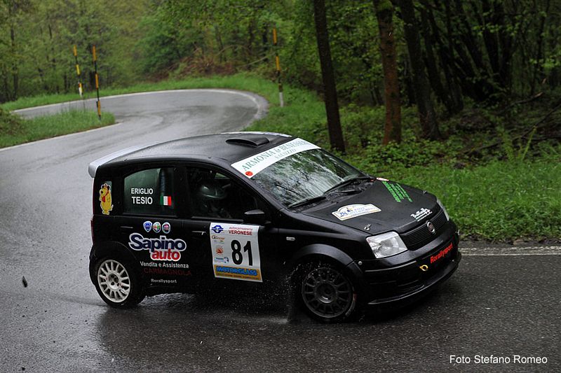 Butterfly Motorsport e Federico Tesio al Rally di Bagnolo con la Fiat Panda Kit
