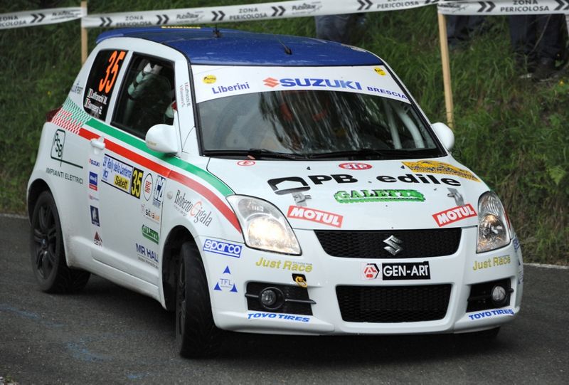 Giancluca Saresera Manuela Laffranchi Scuderia Just Race Suzuki Rally della lanterna
