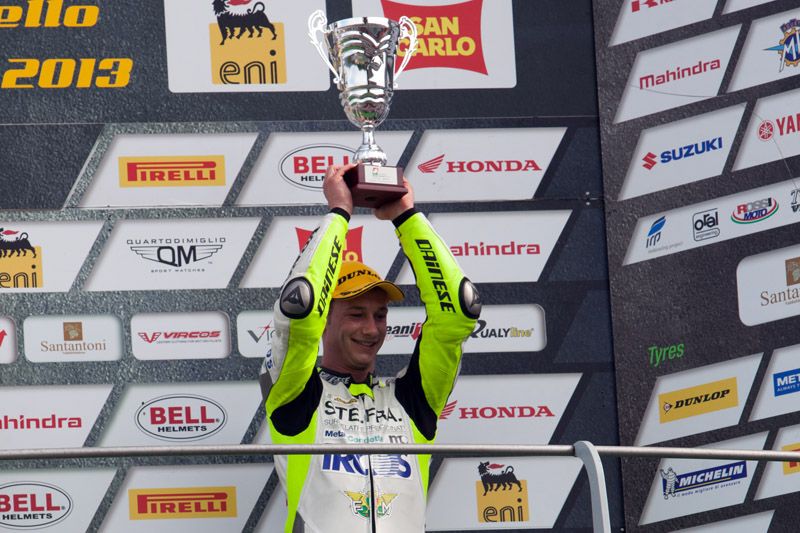 Valtulini sale sul podio della nona prova del CIV Moto 3 al Mugello