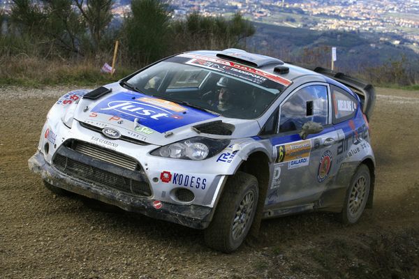 Luca Hoelbling e Mauro Grassi Ford Fiesta WRC