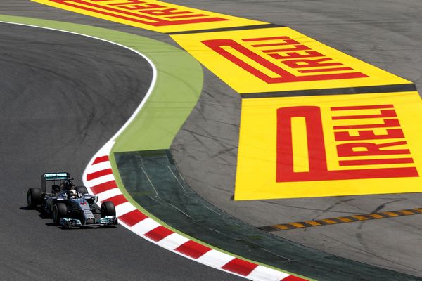 Lewis Hamilton Mercedes Barcellona