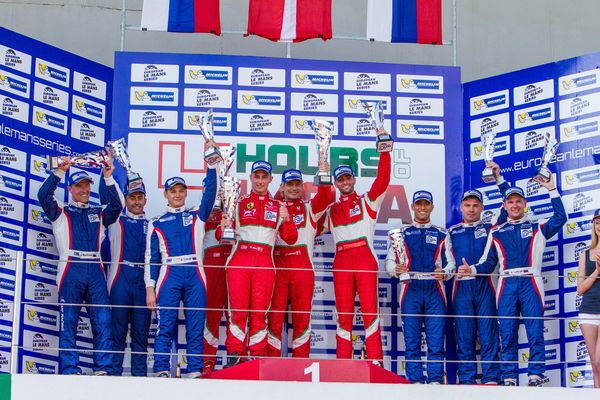 Andrea Piccini vince ad Imola nell'European Le Mans Series