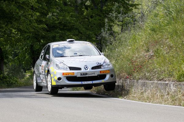 Rovatti Fogli su Clio R3 vincono il Rally di Casciana Terme