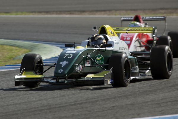 Peccenini  a Jerez  Formula Renault della TS Corse