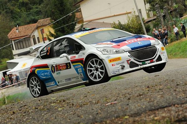 Andreucci Andreussi Peugeot 208 Rally due Valli