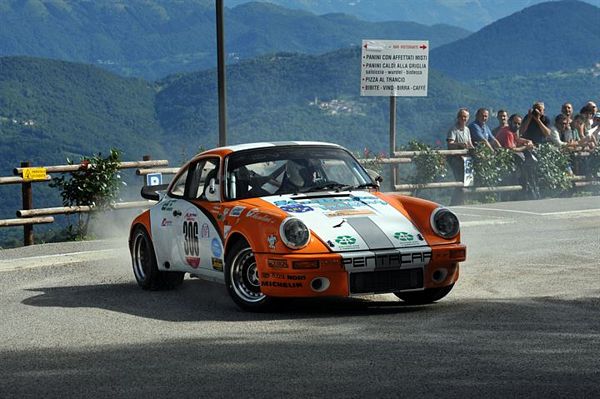 Montini e Belfiore, su Porsche 911 rsr, vincono il Rally Piancavallo Storico ed il campionato