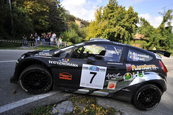 Alessandro Giannini e Pistoia corse sul podio assoluto del rally Citta' di Pistoia 