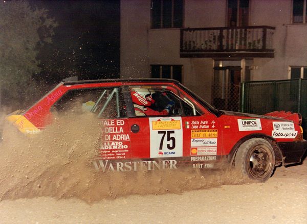 Matteo Luise Fiat Ritmo Rally Citt di Adria e del Polesine 1991