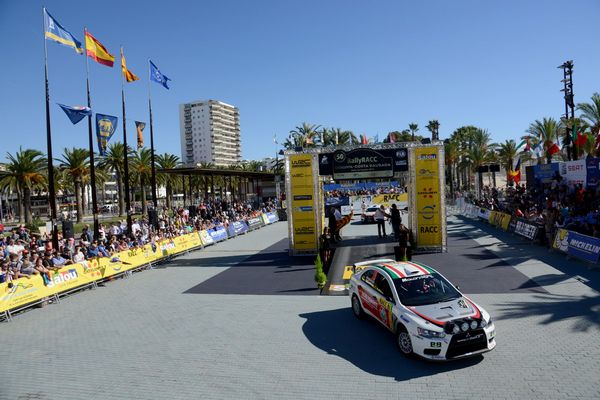 Motorsport Italia  al via del Rally Catalunya