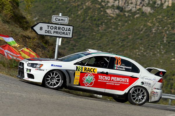Daniele Pellegrini a segno al Rally di Catalunya al debutto