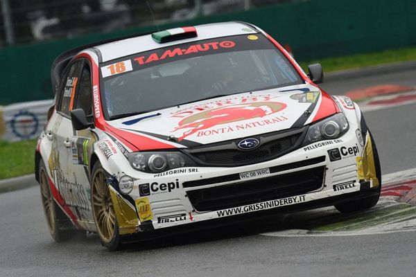 Robert Kubica fa saltare il banco del Monza rally show 